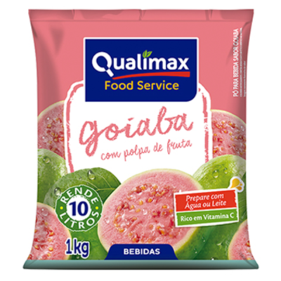 Refresco Goiaba 1Kg Qualimax - Qualidade e Sabor