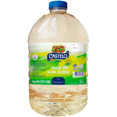 VINAGRE ALCOOL COLORIDO 5LTS