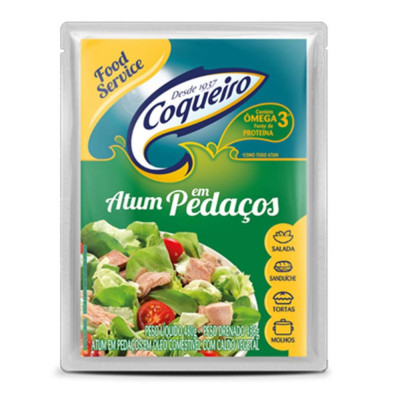 Atum Coqueiro Em Pedacos 12 X 480Grs - Qualidade e Sabor