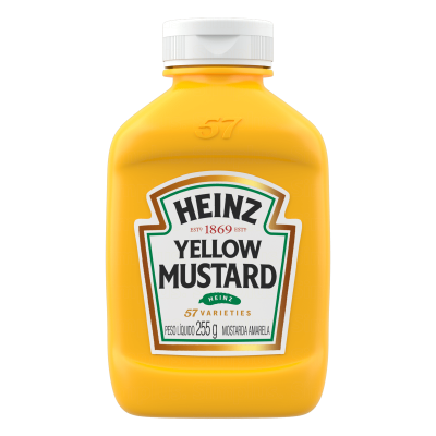 Mostarda Squeeze Heinz  255G - Qualidade e Sabor