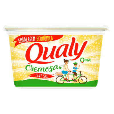 Margarina  Veg.Cremosa C/Sal Qualy 6X1 Kg - Qualidade e Sabor