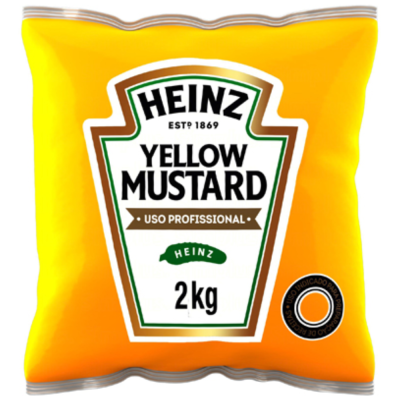 Mostarda  Heinz Bag 2Kg - Qualidade e Sabor