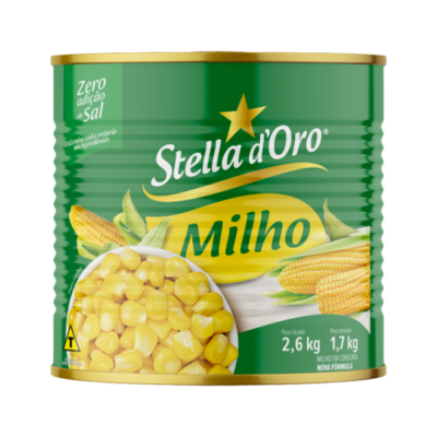 Milho Lata 1,7Kg Stella Doro - Qualidade e Sabor