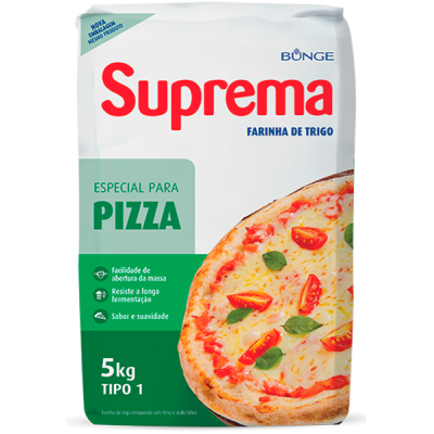 FARINHA DE TRIGO 5X5 BUNGE SUPREMA PIZZA