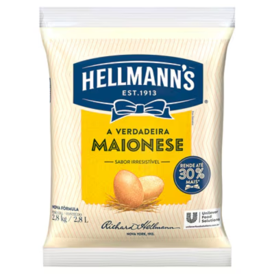 Maionese Hellmans Bag 2,8Kg - Qualidade e Sabor