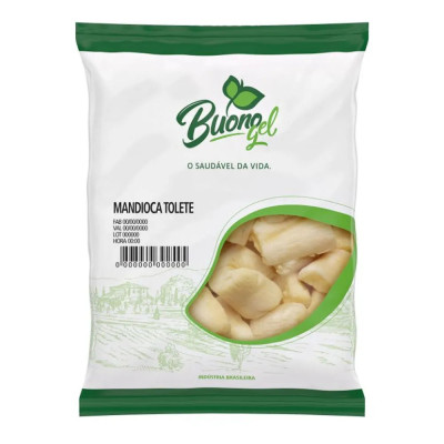 Mandioca Tolete Buonogel 10Kg - Qualidade e Sabor