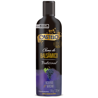 Creme De Vinagre Balsamico 230Ml  Castelo - Qualidade e Sabor