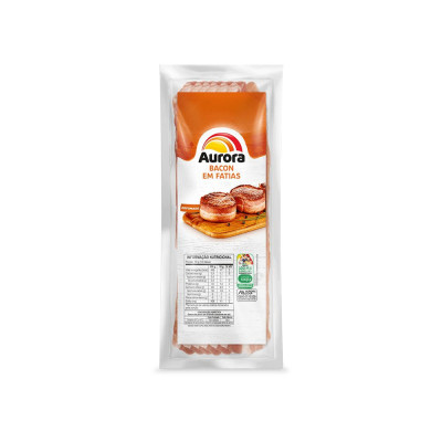 Bacon Fatiado Aurora 500Gr - Qualidade e Sabor