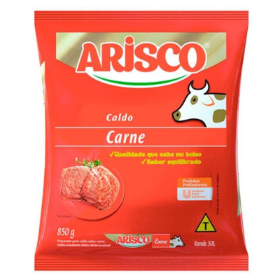 Caldo De Carne Pct 850Gr Arisco - Qualidade e Sabor