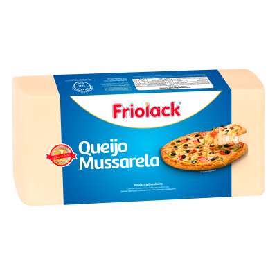 Queijo Mussarela Friolack  4Kg - Qualidade e Sabor