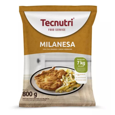 Milanesa Panko Tecnutri 50Gr - Qualidade e Sabor