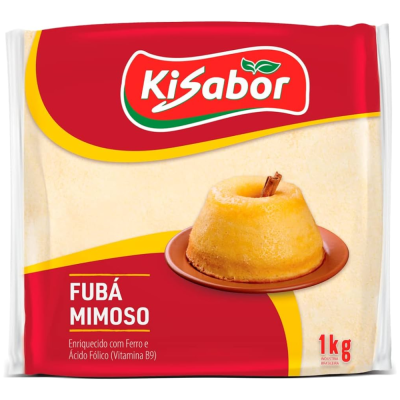 Fuba Mimoso 1Kg Kisabor - Qualidade e Sabor