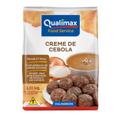 Creme De Cebola 1Kg Qualimax - Qualidade e Sabor