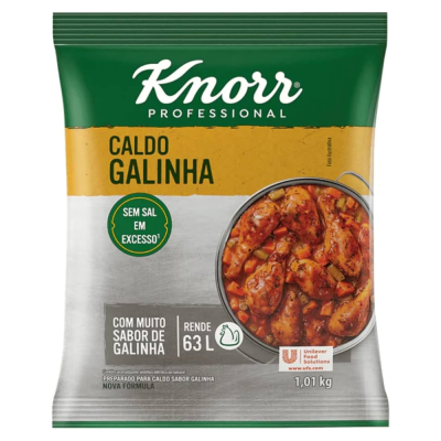 Caldo De Galinha Pct 1,01Kg Knorr - Qualidade e Sabor