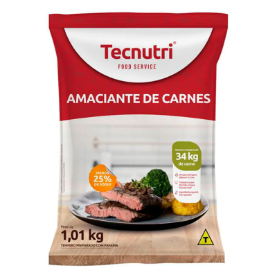 Amaciante De Carne Pct Tecnurti 1Kg - Qualidade e Sabor