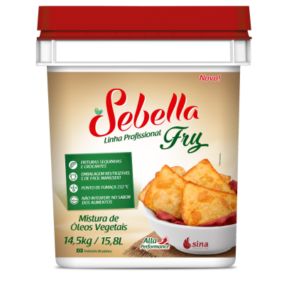 Oleo Vegetal Sebella 14,5Kg - Qualidade e Sabor
