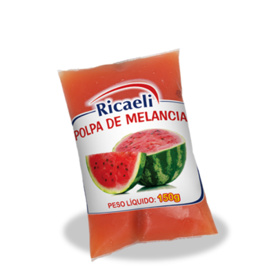 Polpa Melancia 1,2 Kg Ricaeli - Qualidade e Sabor