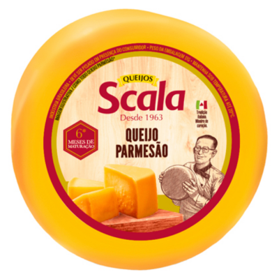 Queijo Parmesao Scala 6Kg 6 Meses Maturacao - Qualidade e Sabor