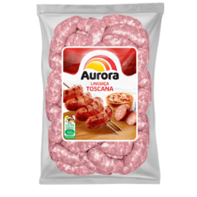 Linguica Toscana Aurora 25Kg (6311) - Qualidade e Sabor