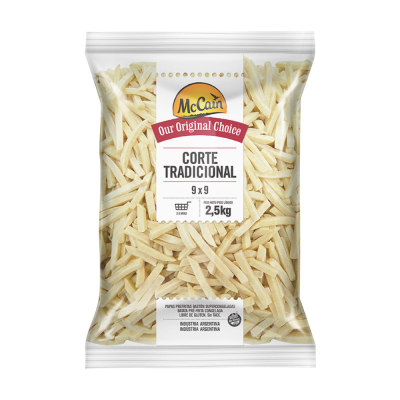 Batata 9Mm Mccain Tradicional 15Kg (11109) - Qualidade e Sabor