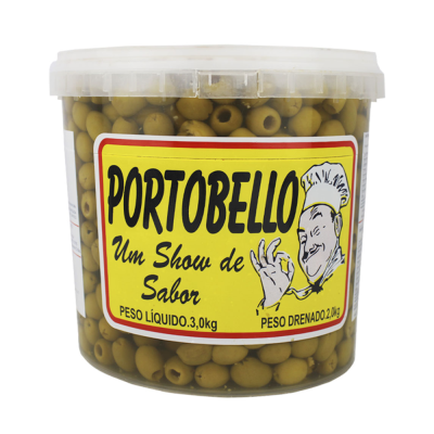 Azeitona Verde S/Caroco Sr Cuca Portobello 2Kg - Qualidade e Sabor