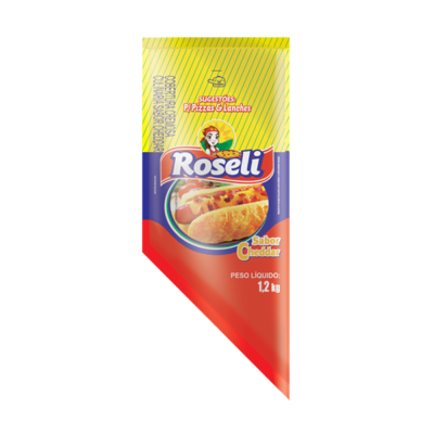 Cheddar C/ Amido 1,2Kg Top Cheddar Bisnaga - Qualidade e Sabor