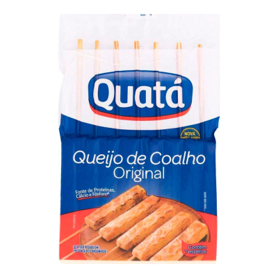 Queijo Coalho Espeto Quata Cx C/20 - Qualidade e Sabor